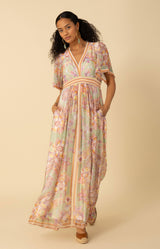 Jaliyah Chiffon Dress Maxi