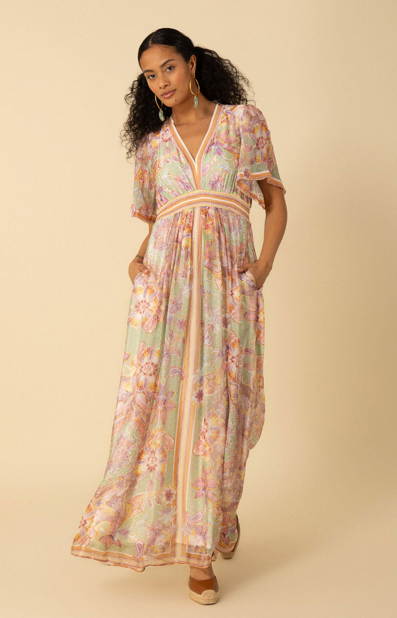 Jaliyah Chiffon Dress Maxi
