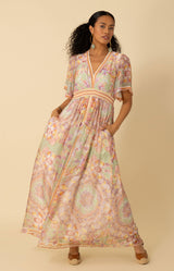 Jaliyah Chiffon Dress Maxi