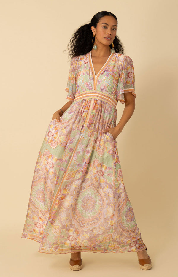 Jaliyah Chiffon Dress Maxi