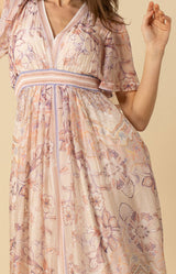 Jaliyah Chiffon Dress Maxi
