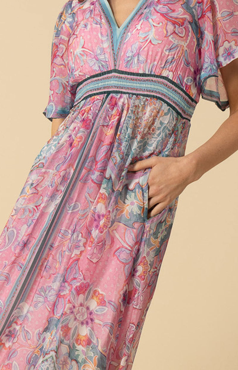 Jaliyah Chiffon Dress Maxi