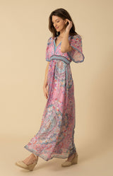 Jaliyah Chiffon Dress Maxi