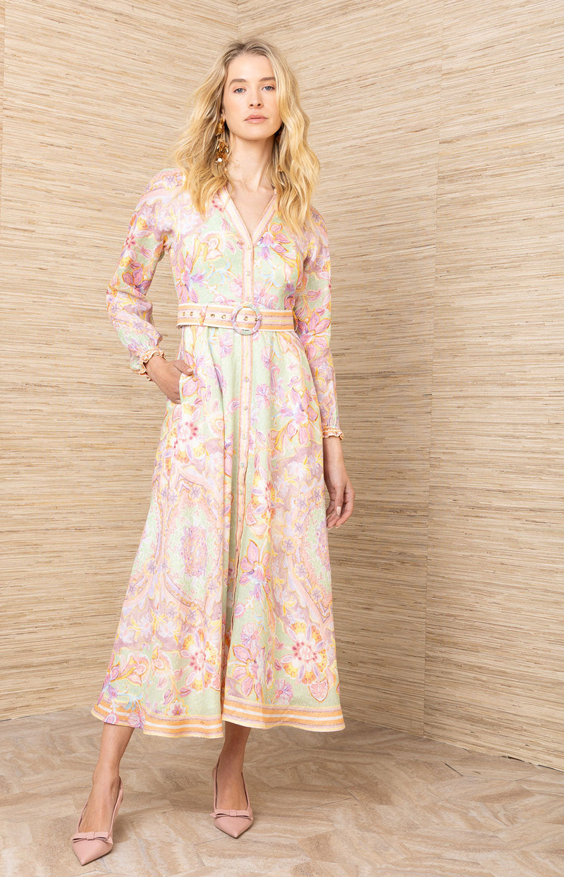 Miranda Linen Dress Maxi Dress