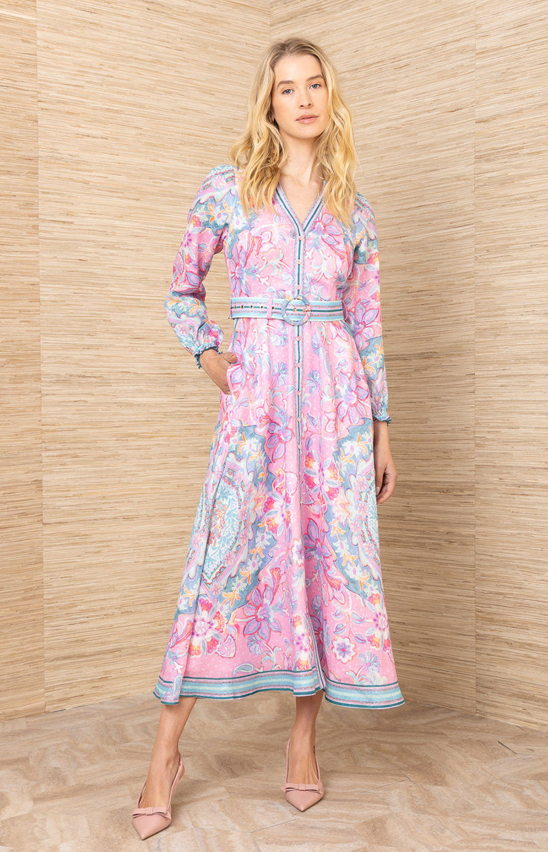 Miranda Linen Dress Maxi Dress