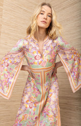 Aileen Silk Caftan Dress