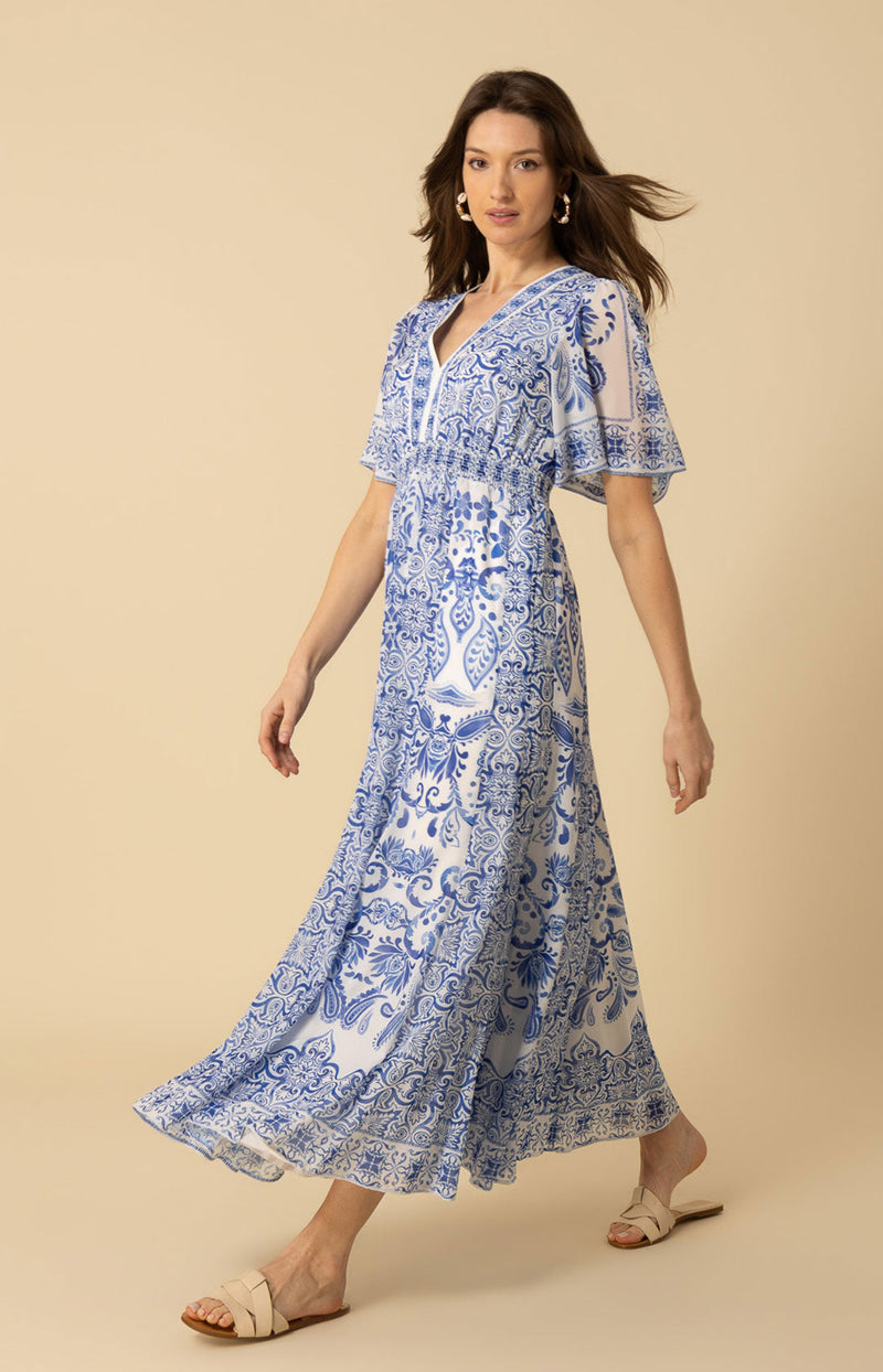 Ellis Chiffon Maxi Dress