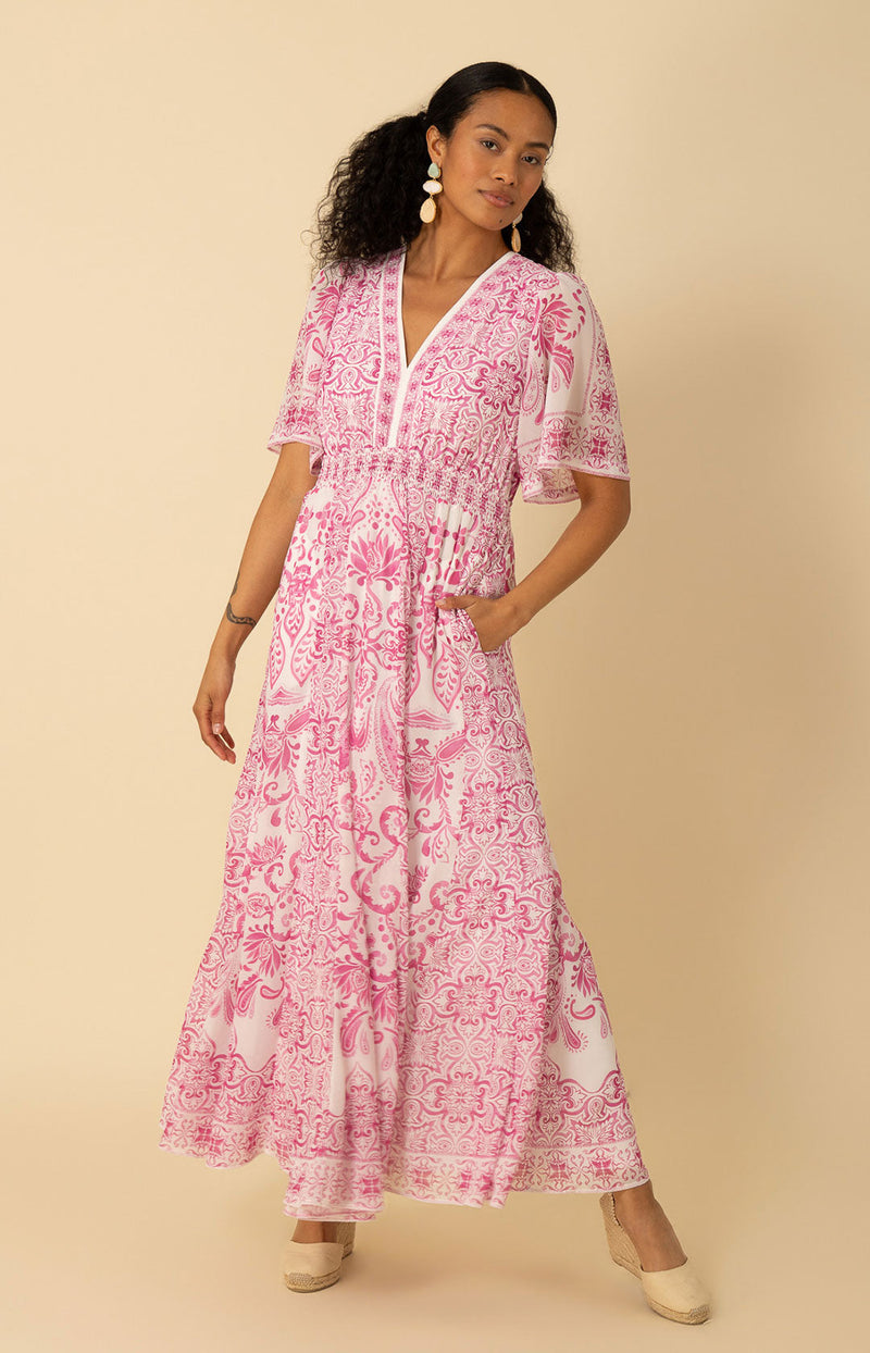 Ellis Chiffon Maxi Dress