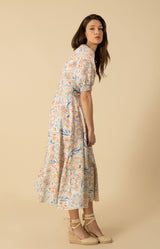 Faye Linen Maxi Dress