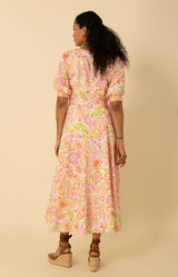 Faye Linen Maxi Dress