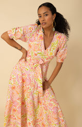 Faye Linen Maxi Dress