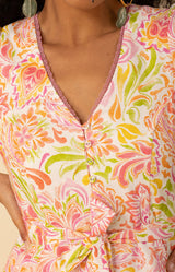 Faye Linen Maxi Dress