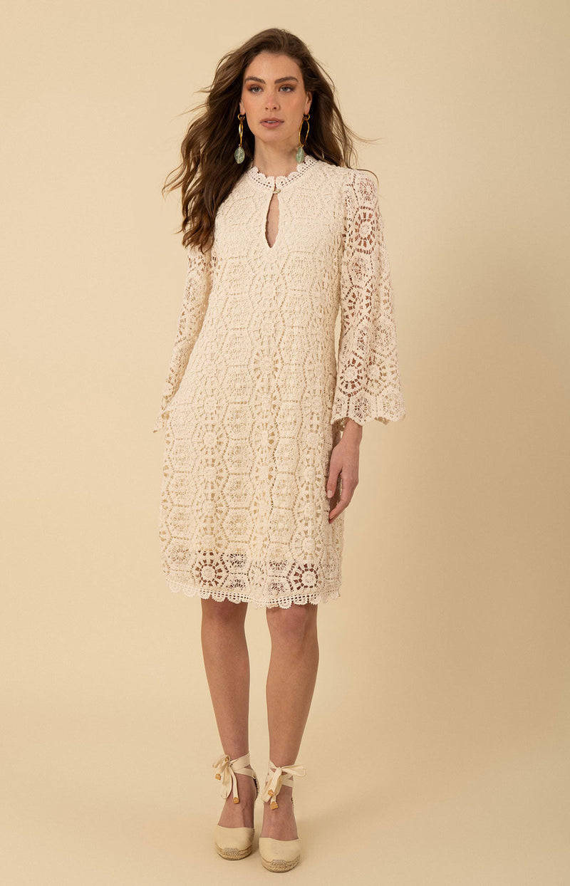 Amirah Crochet Dress