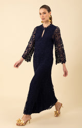 Amirah Crochet Maxi Dress