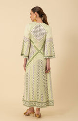 Henley Jersey Maxi Dress