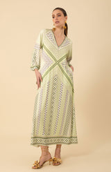 Henley Jersey Maxi Dress
