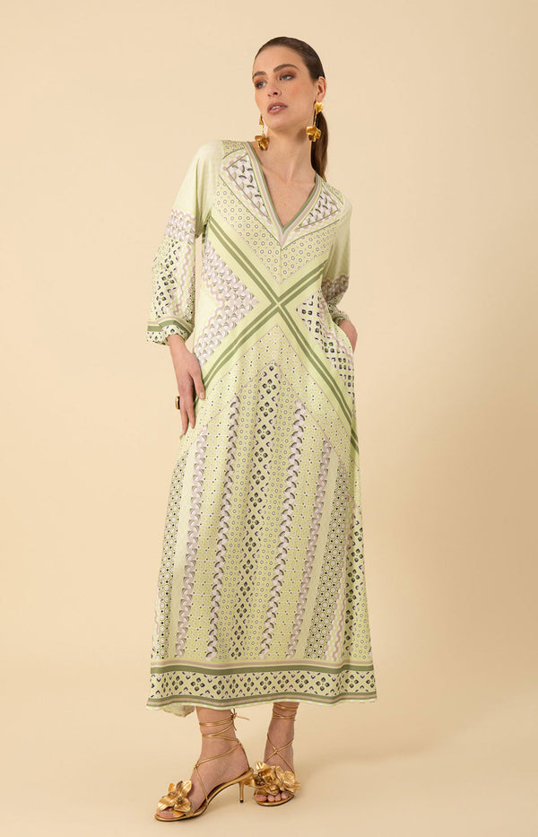 Henley Jersey Maxi Dress