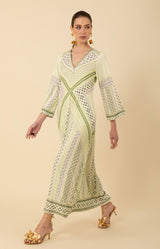 Henley Jersey Maxi Dress