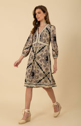 Zariyah Jersey Midi Dress