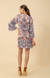 Flora Silk Dress