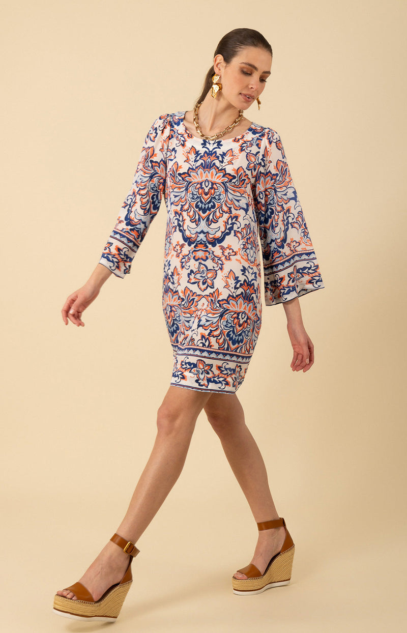 Flora Silk Dress