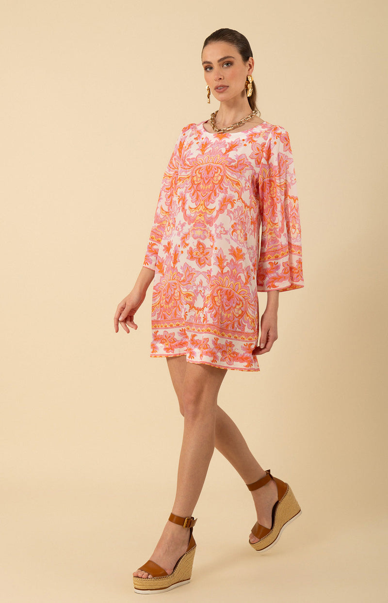 Flora Silk Dress