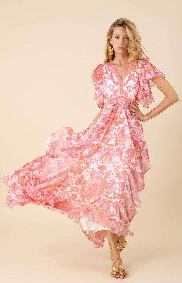 Aleah Chiffon Maxi Dress