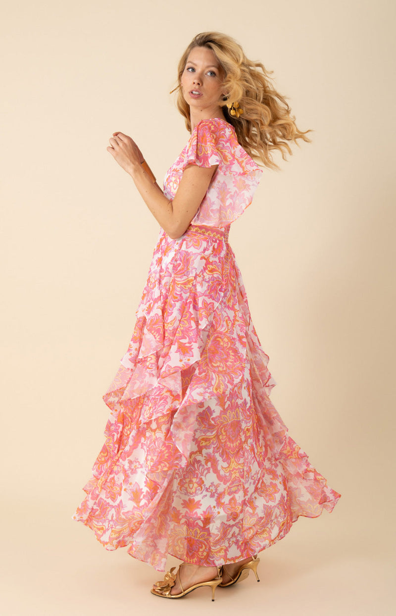 Aleah Chiffon Maxi Dress