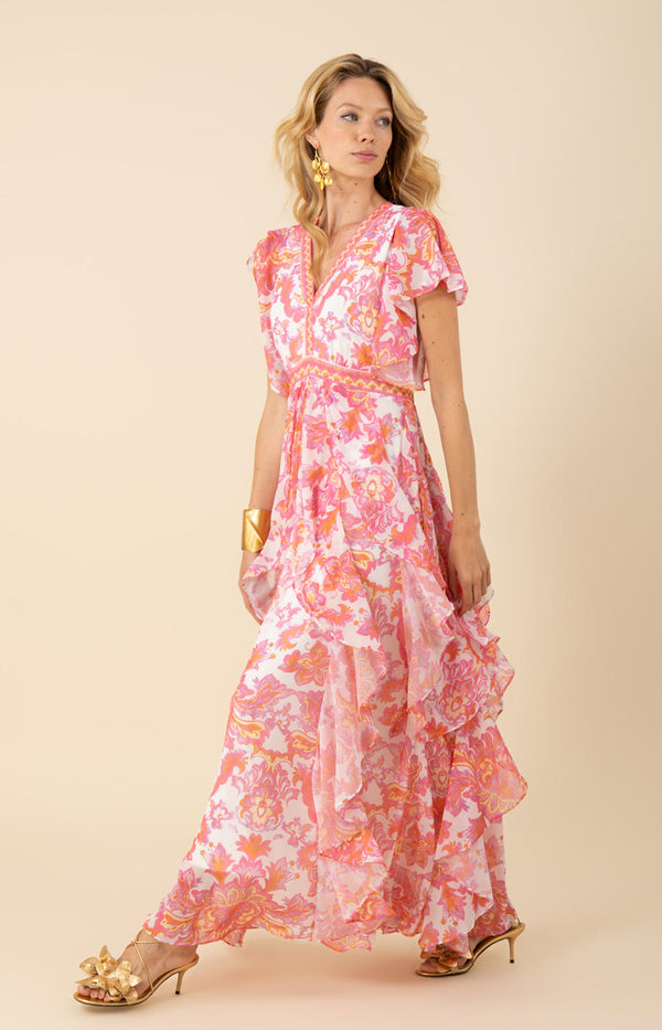 Aleah Chiffon Maxi Dress
