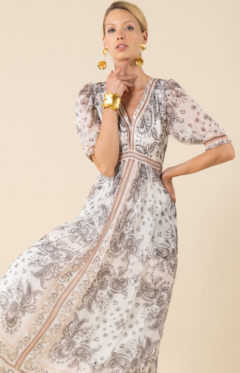 Lilian Chiffon Maxi Dress