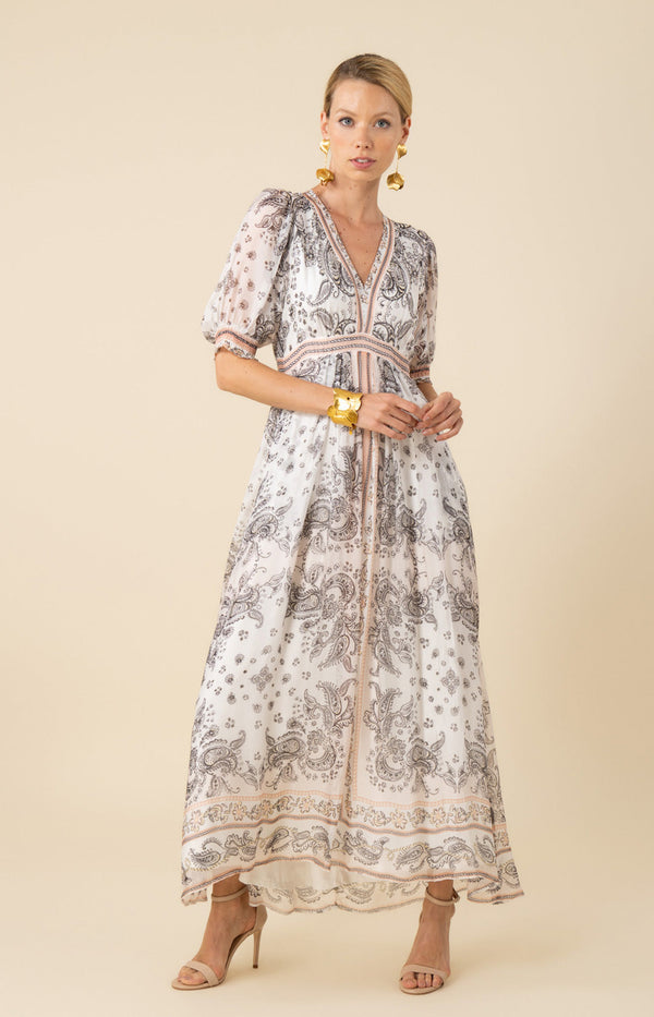 Lilian Chiffon Maxi Dress