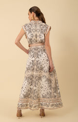 Holland Organza Maxi Dress