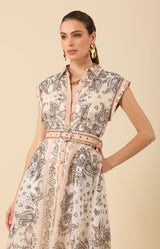 Holland Organza Maxi Dress