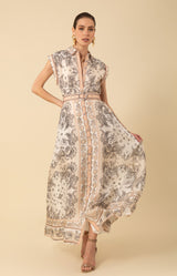 Holland Organza Maxi Dress