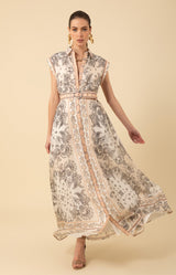 Holland Organza Maxi Dress