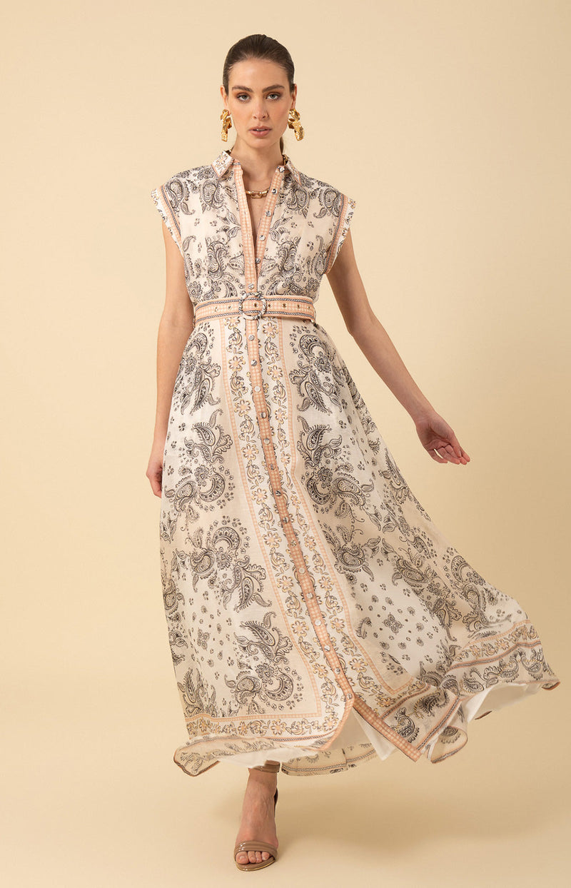 Holland Organza Maxi Dress
