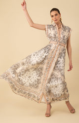 Holland Organza Maxi Dress