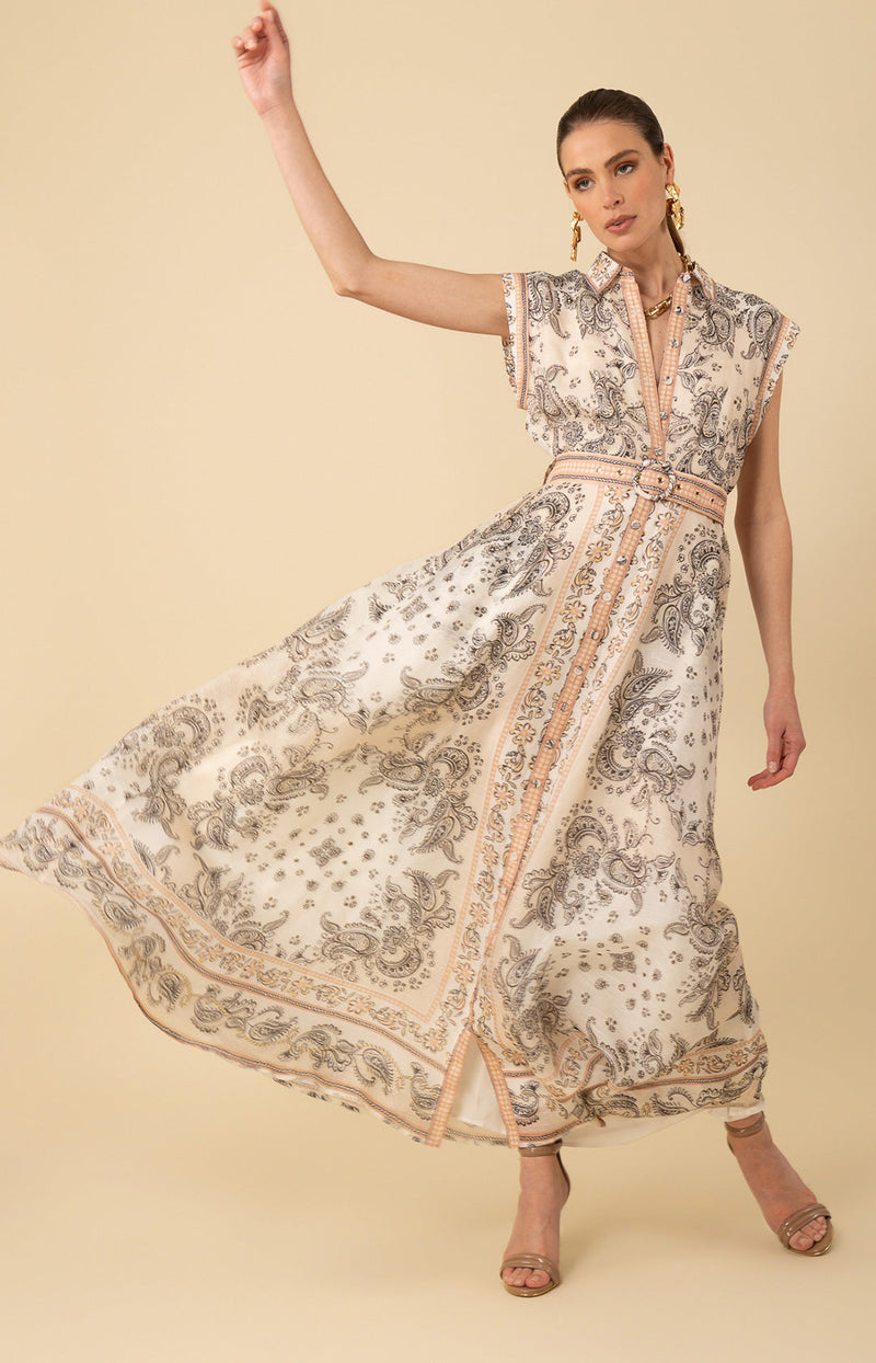 Holland Organza Maxi Dress