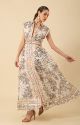 Holland Organza Maxi Dress