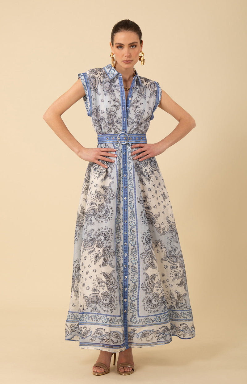 Holland Organza Maxi Dress