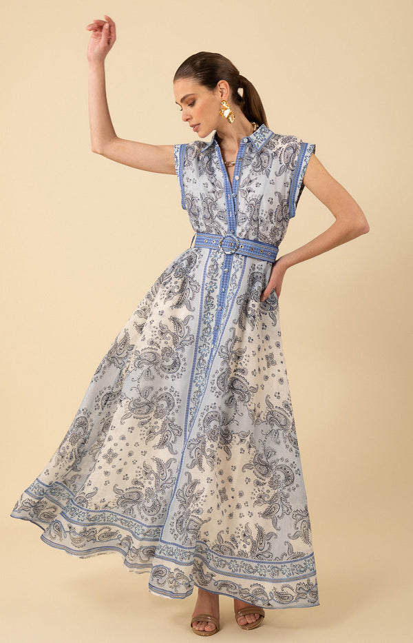 Holland Organza Maxi Dress