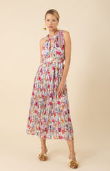 Chelsea Chiffon Pleated Dress