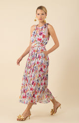 Chelsea Chiffon Pleated Dress