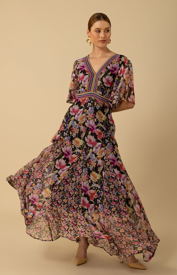 Mariam Chiffon Maxi Dress