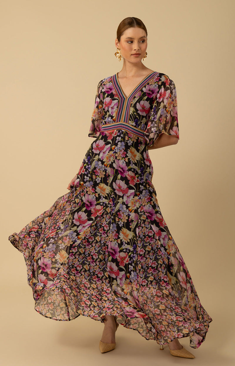 Mariam Chiffon Maxi Dress
