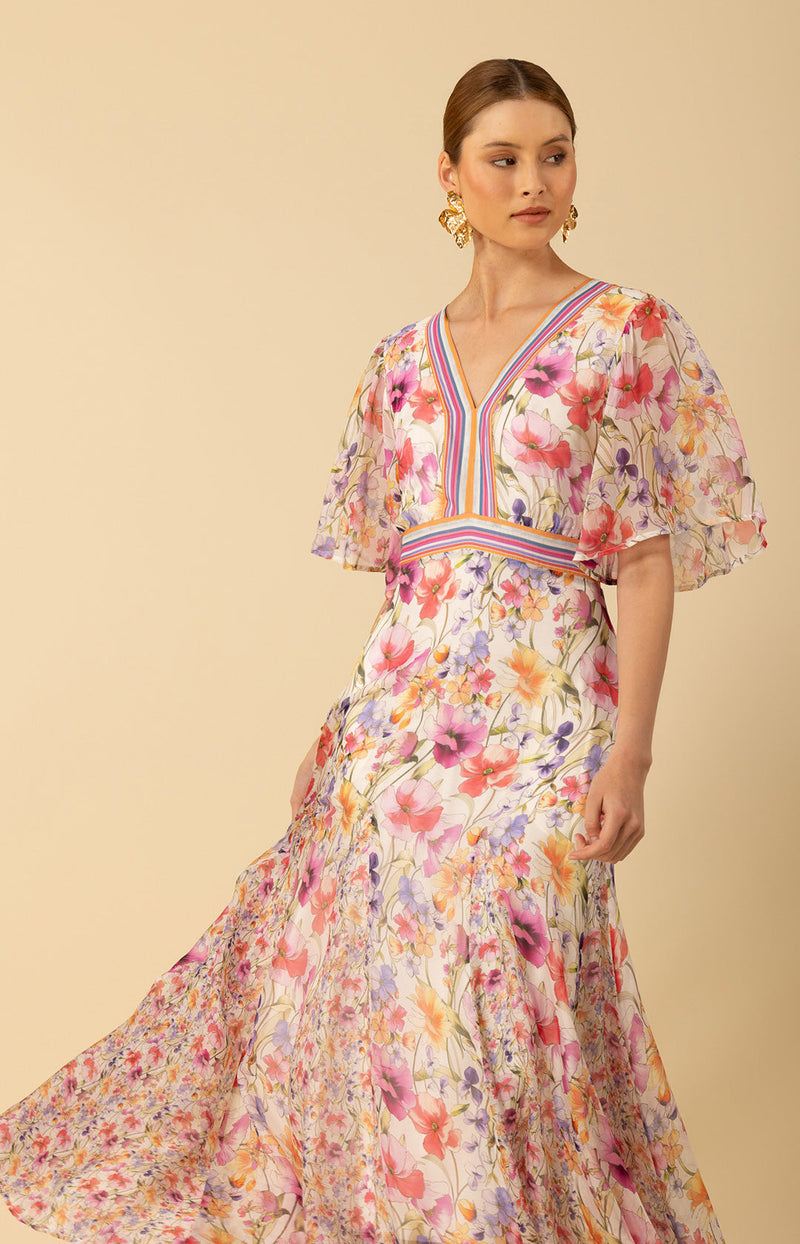 Mariam Chiffon Maxi Dress