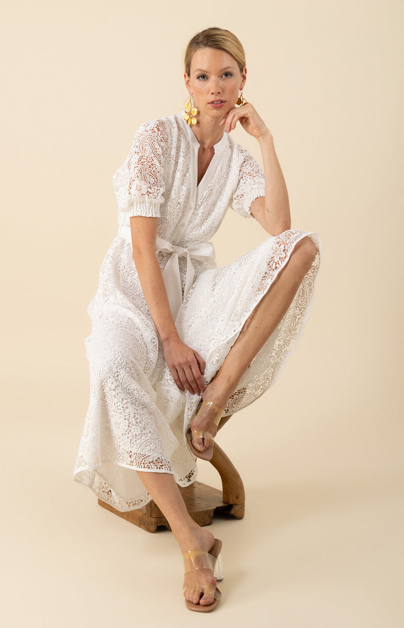 Christina Lace Maxi Dress