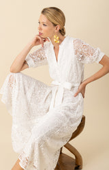Christina Lace Maxi Dress