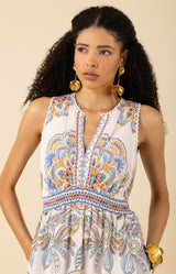 Liv Voile Midi Dress