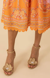 Liv Voile Midi Dress